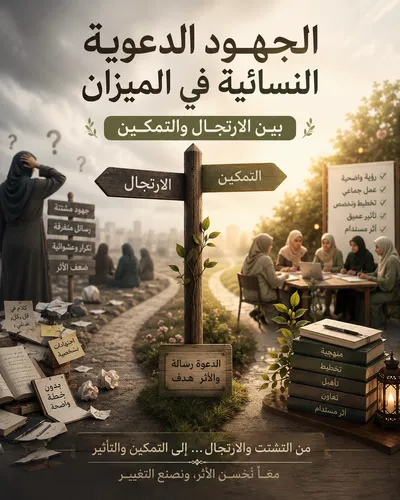  الجهود الدعوية النسائية في الميزان.   من الارتجال إلى التمكين                       